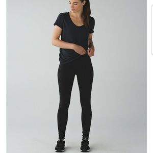 TWO PAIRS: Lululemon hi rise wunder under leggings